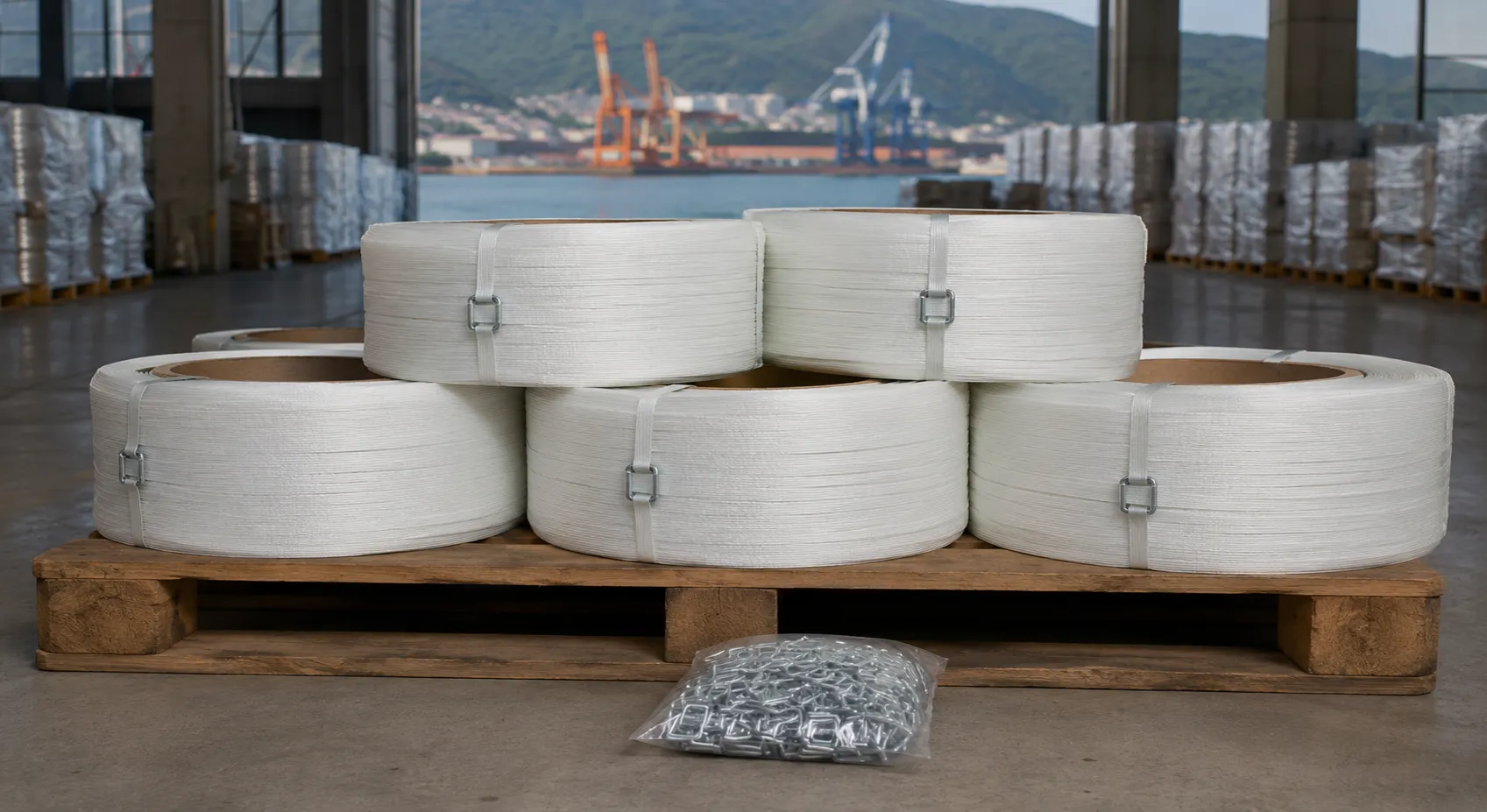 Composite Cord Strap Exporter Croatia — Greenstrix Industrial Packaging